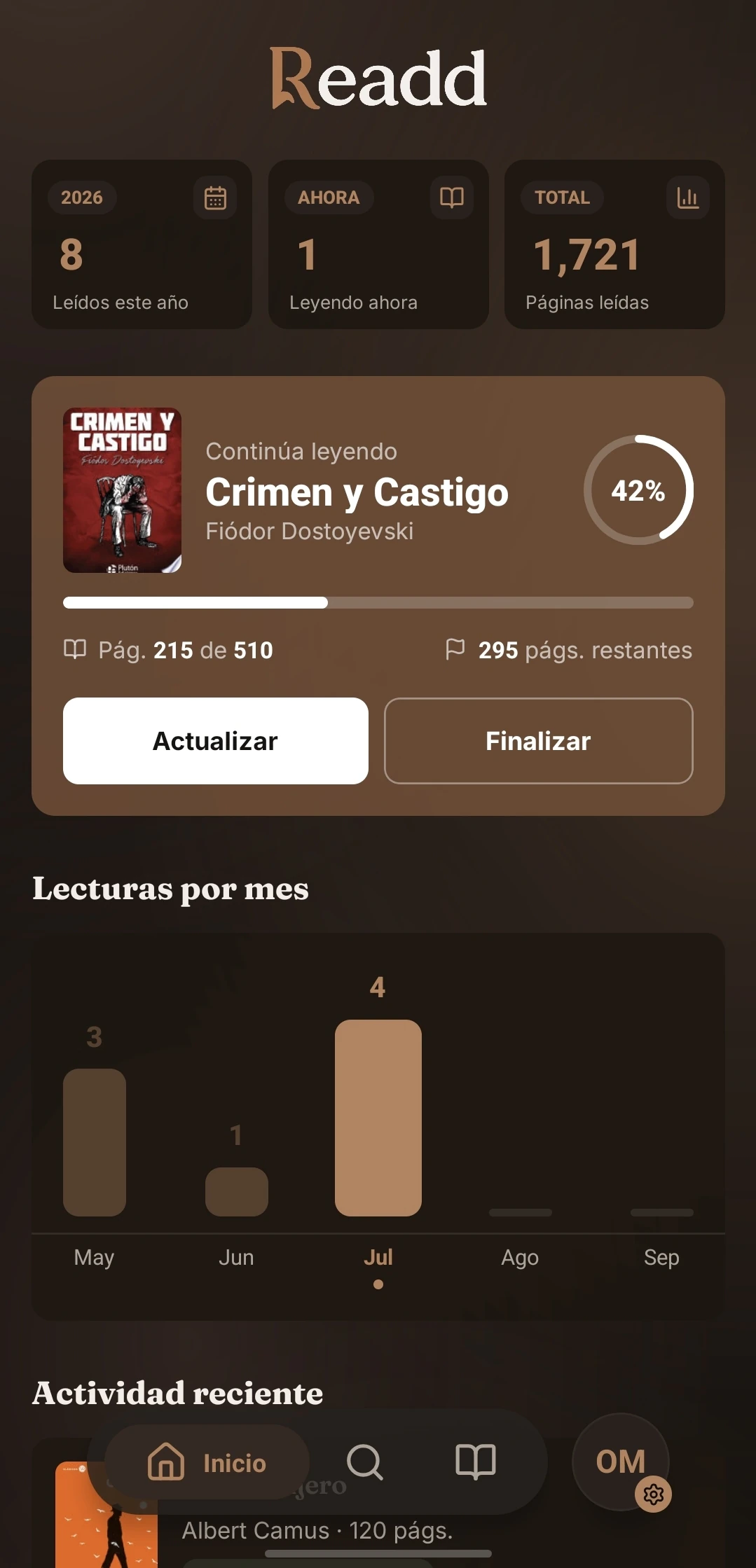 Readd home screen in dark mode