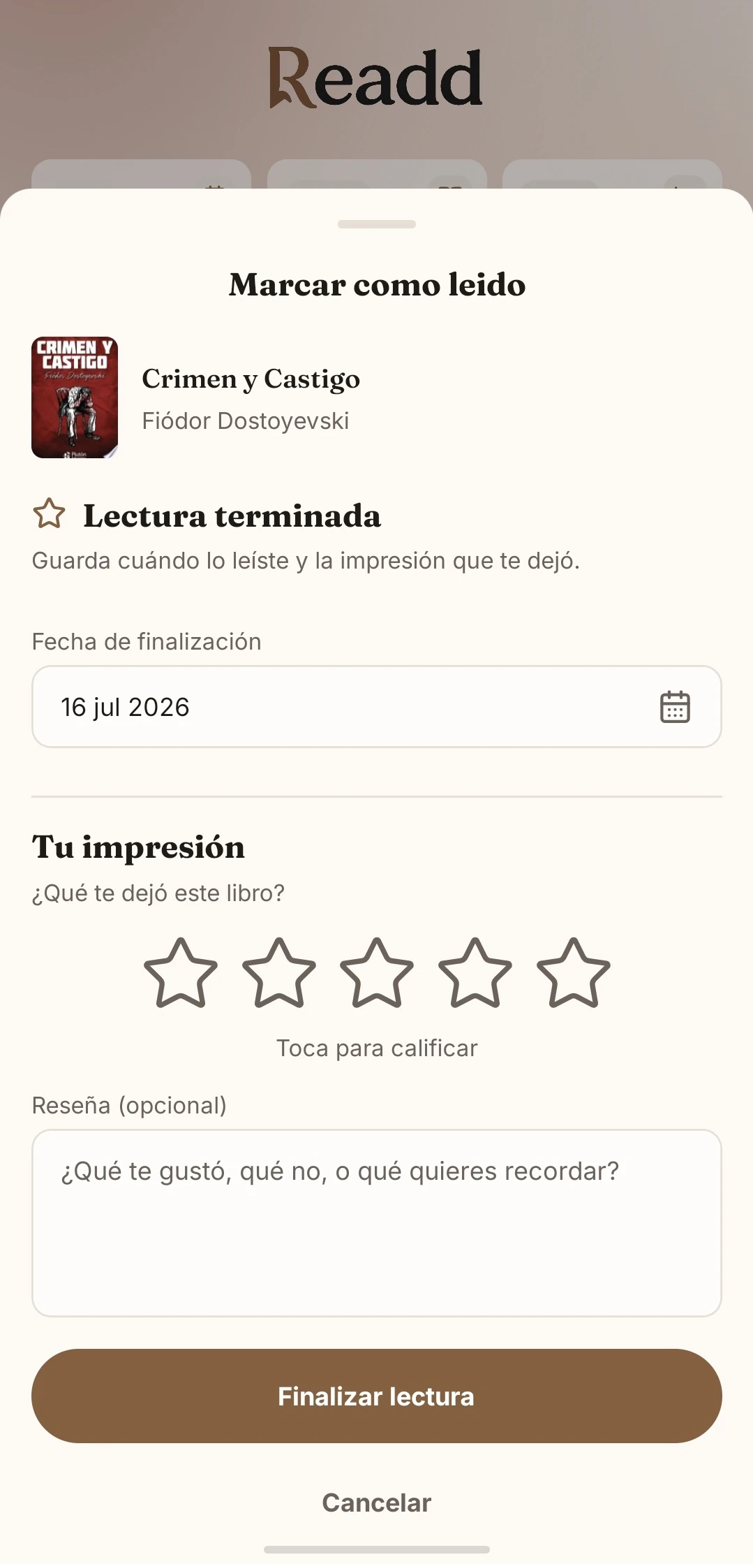 Readd review screen in light mode